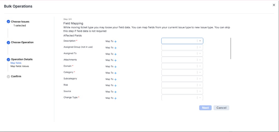 Bulk Ticket Moving