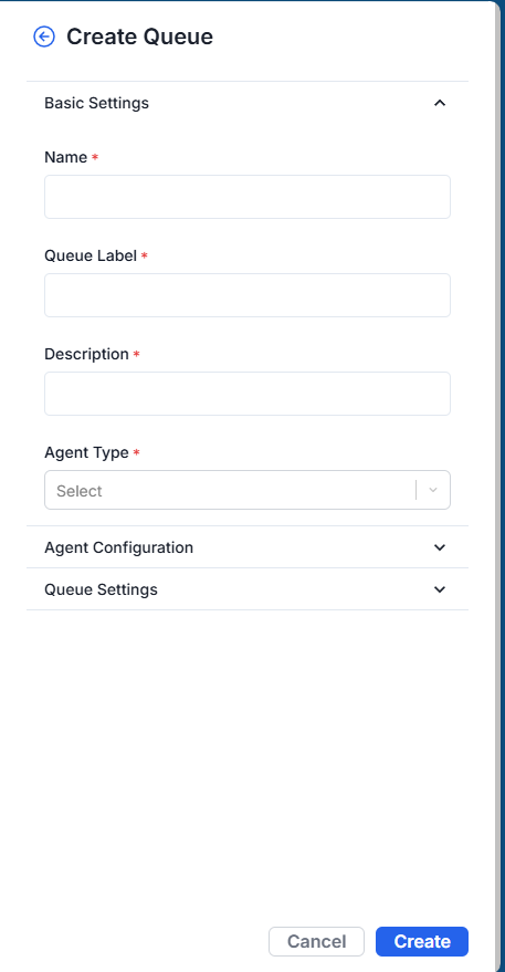 Queue Creation