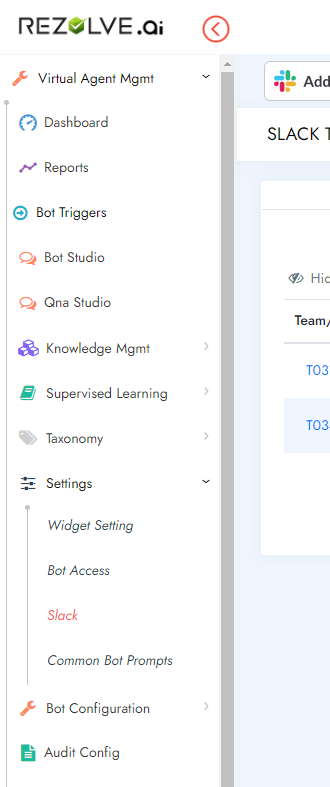 Navigation Menu