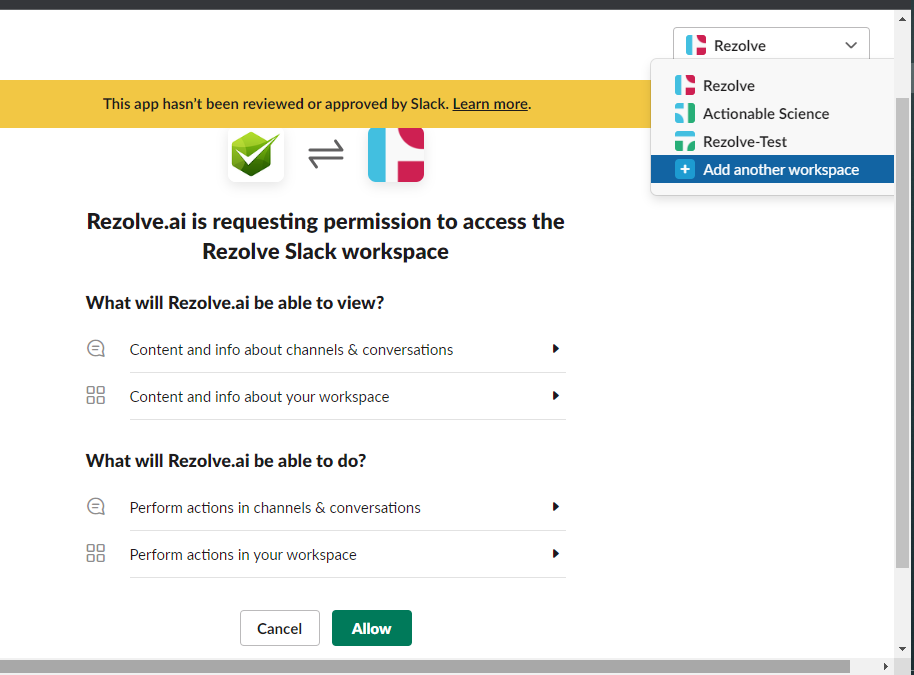 Allow Access