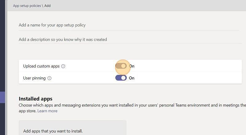 Select Permission Policy