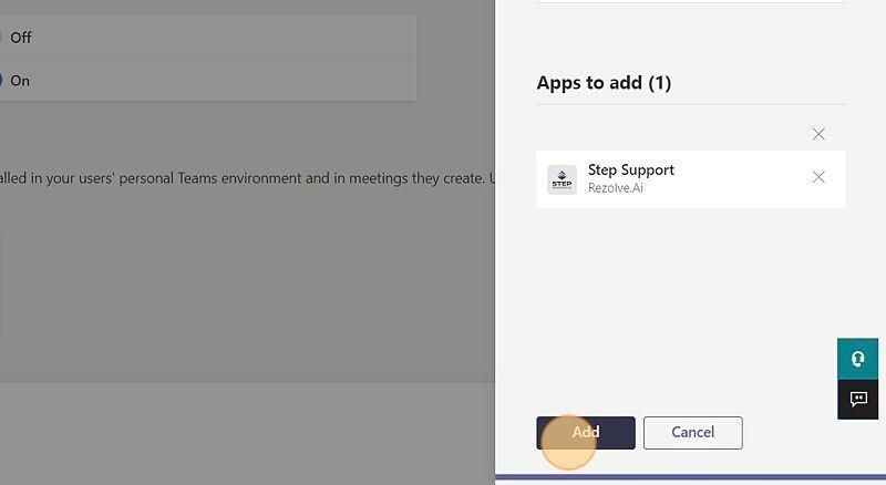 Save Setup Policy