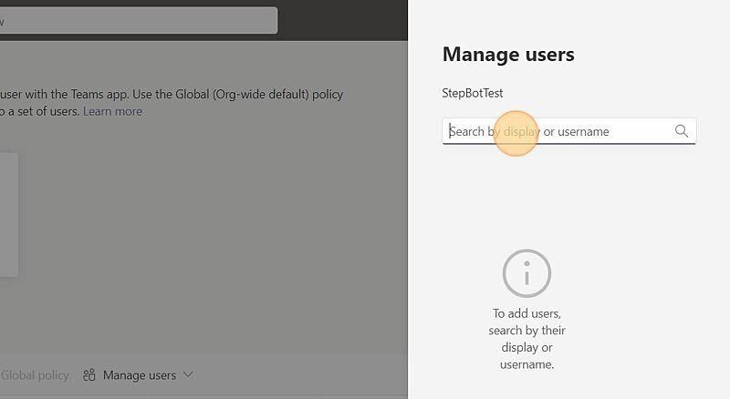Confirm User Assignment