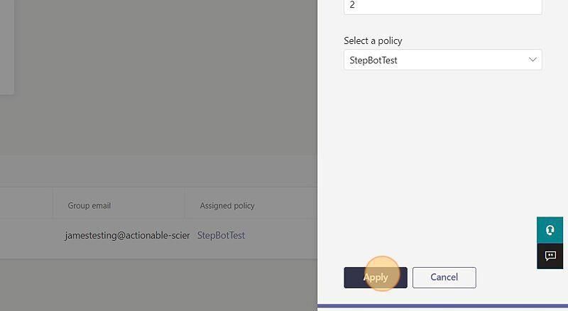 Apply Policy