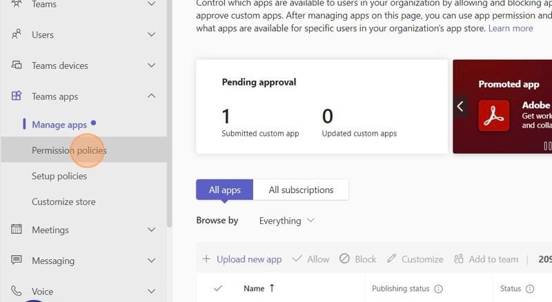 Permission Policies