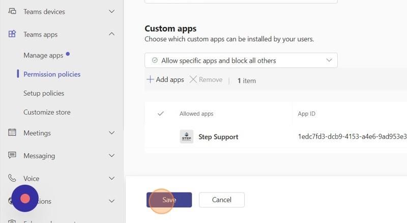 Setup Policies