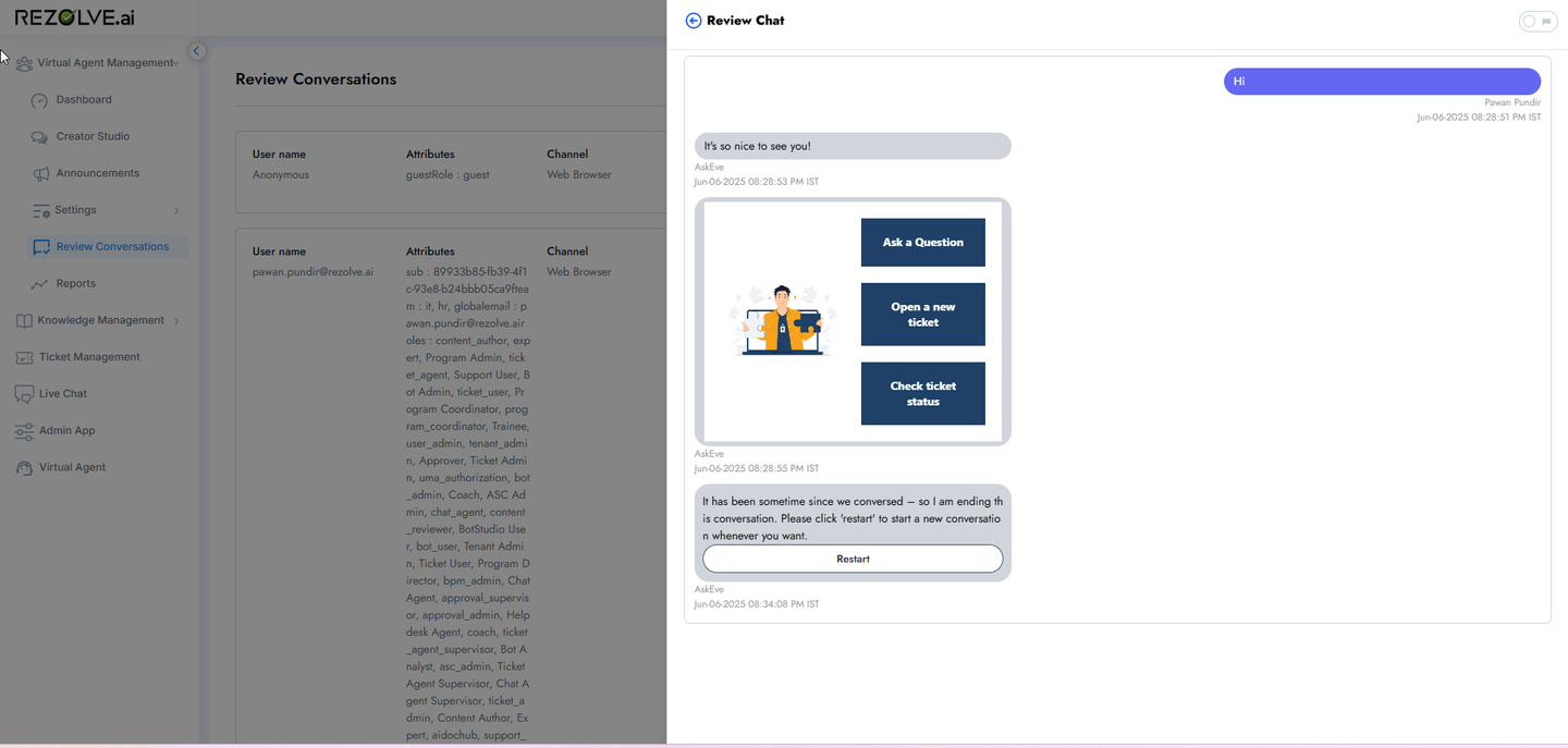 Knowledge Performance Example 1