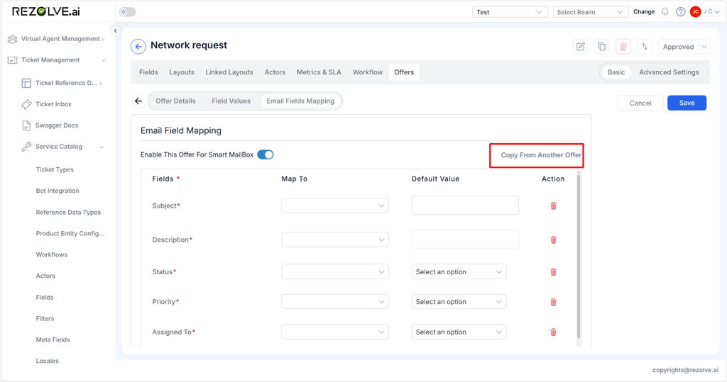 Copy From Another Offer