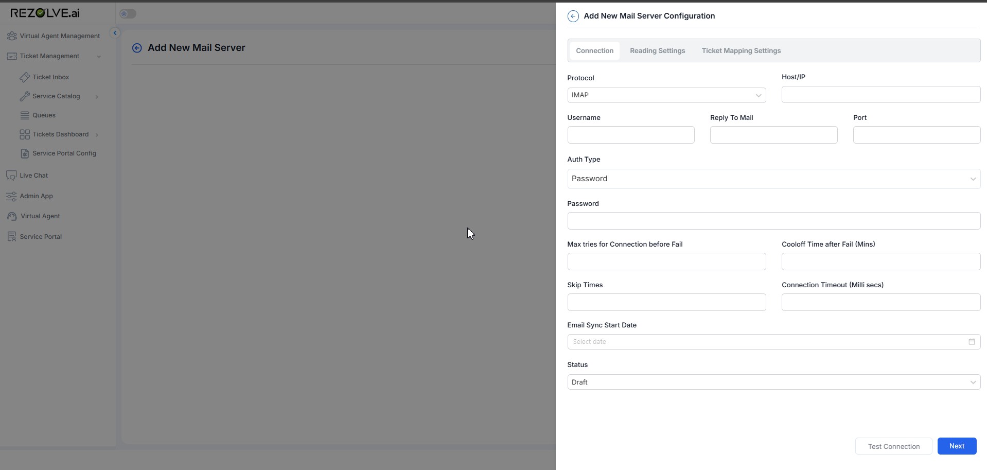 OAuth Mail Configuration