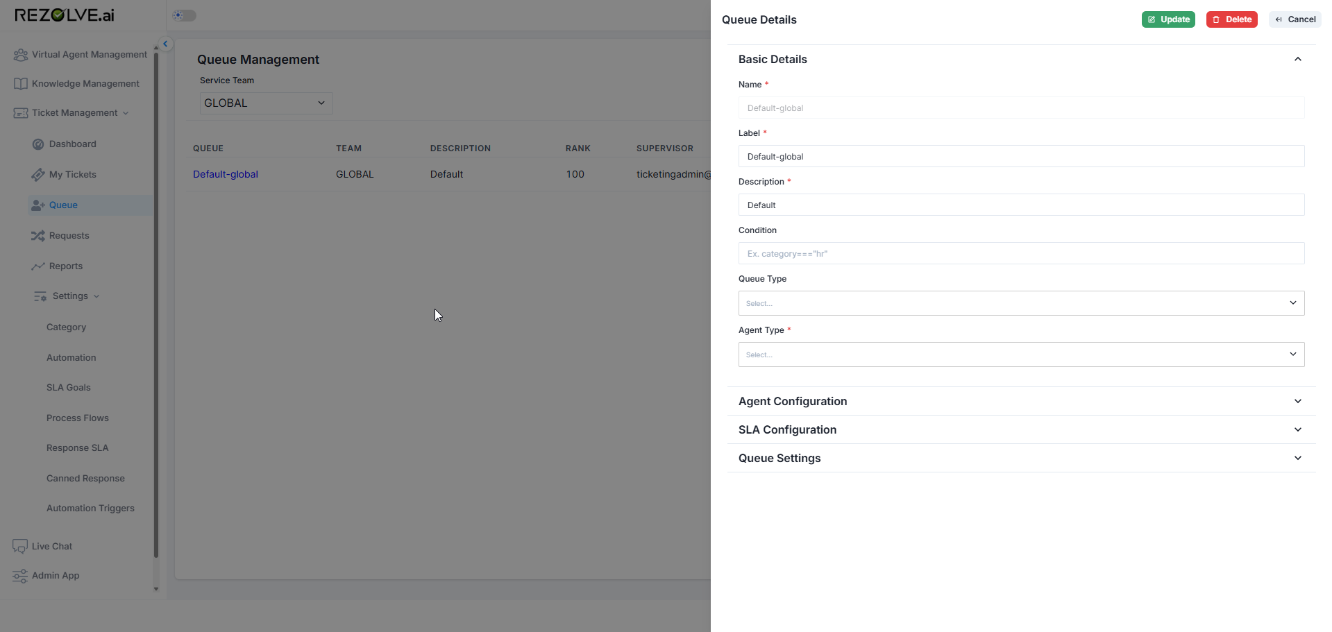 Live Chat Operations