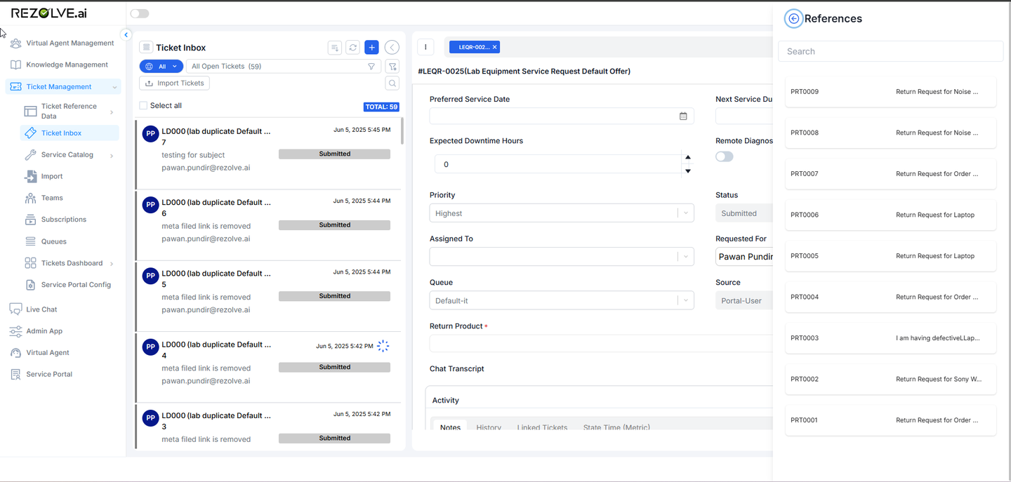 Reference Field Example