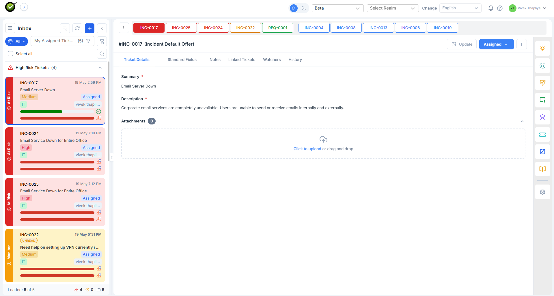 Agent Assist sidebar on a ticket detail page showing the panel headers - Sentiment, Next Best Actions, Smart Response, Ask Sidekick, Similar Tickets, Troubleshoot, Suggested Knowledge