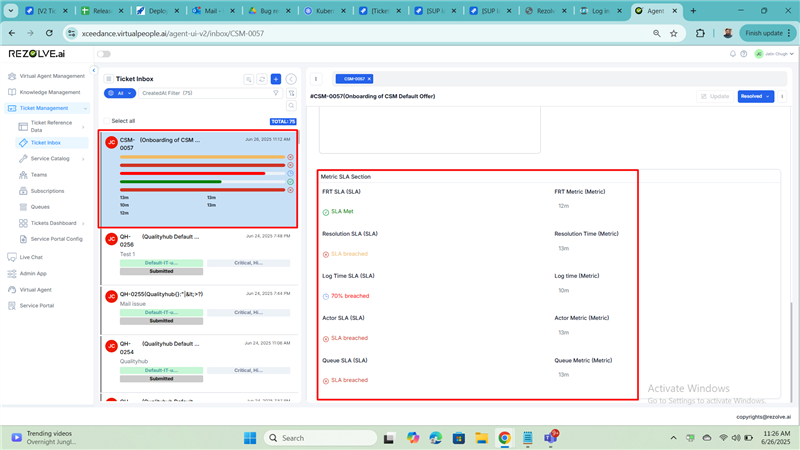 Dashboard Integration