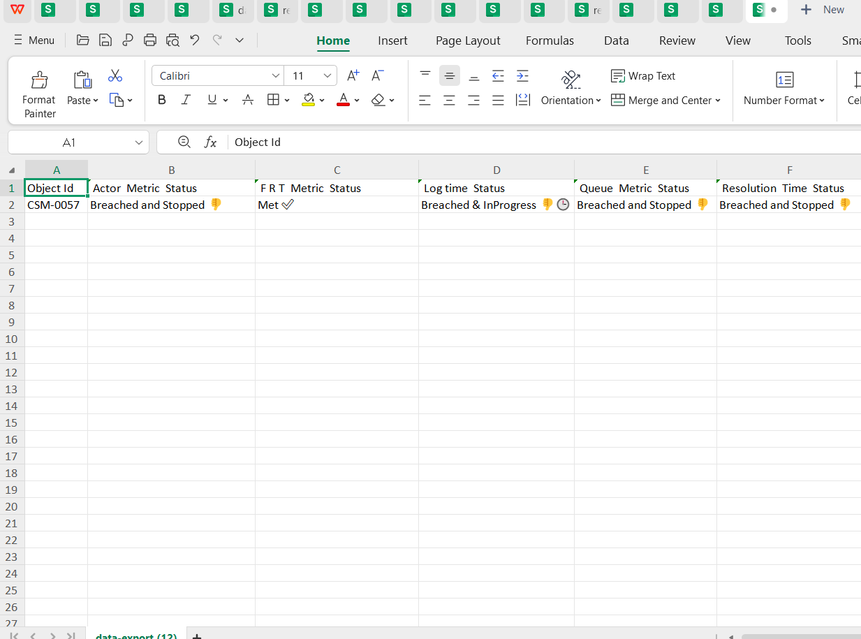 Data &amp; Filter Consistency